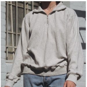 John Galt Missy Thermal Quarter Zip SIZE OS